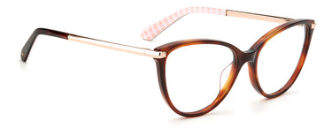Premium Women Kate Spade Model Eyeglasses: Laval - Havana(2)- SpecSMART Eye Clinic (Diagonal View)